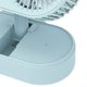 thumbnail image 4 of Mini ventilador doble, mini ventilador USB pequeño de escritorio de doble hoja, mini ventilador de escritorio, acabado de lujo, 4 of 6