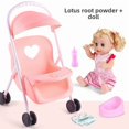 thumbnail image 1 of 160-Sound Interactive Baby Doll with Feeding & Potty Functions, Plus Sturdy Pink Plastic Play – Educational Pretend Play Set for Toddlers 0-3, Perfect Girls' Gift with 3 Bonus Accessories, 1 of 5