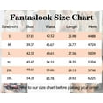 thumbnail image 7 of Fantaslook Women Tunic Tops Casual Henley Short Sleeve Shirts Floral Blouses Loose Summer Tops, 7 of 7