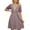 Pink, variant on Bigersell Prom Dresses Women's Short Sleeve V-Neck Solid Color Pocket Dress Bodycon Dresses for Female Women's Plus Ball Gown Dresses, Style 25921, White L