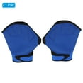 thumbnail image 3 of Uxcell Webbed Swim Gloves Swimming Resistance Training Gloves Webbed Paddle Aquatic Gloves Blue, L, 3 of 6
