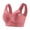 Brick Red, variant on Full Coverage Wireless Bra Plus Size Back Closure Bra Comfort Back Bra Wide Band Back Bra Back Closure Bra Minimalist Back Bra Plus Size Bra