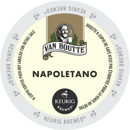 Van Houtte Napoletano Coffee | K-Cup Portion Pack for Keurig Brewers (96 Count) (4x16oz)
