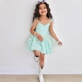 thumbnail image 1 of Txlixc, vestido de princesa para niñas pequeñas, vestido de tirantes sin mangas con estampado de margaritas, vestido informal de verano con tirantes finos y tutú de malla Txlixc  Moda, 1 of 8