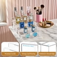 thumbnail image 6 of 5 PCS Clear Acrylic Display Risers, Tiered Acrylic Display Stands, Stackable Shelf Riser for Collectibles, Figures, Makeup, Cupcake, Perfume and Retail Display, 6 of 7