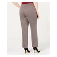 thumbnail image 2 of NINE WEST Womens Black Herringbone Straight leg Wear To Work Pants Plus  Size: 16W, 2 of 4