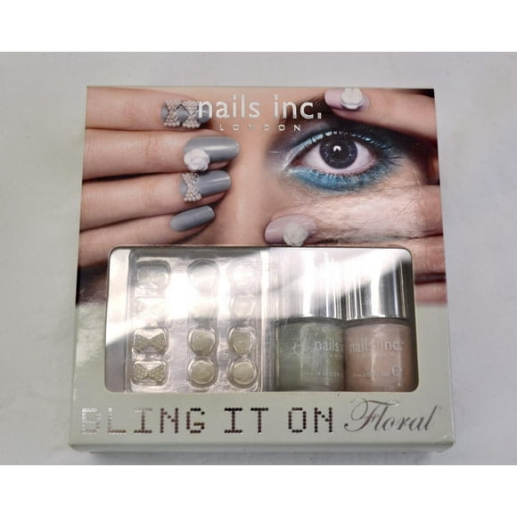 Nails Inc. London Bling It On Floral