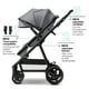 thumbnail image 2 of Mompush Meteor 2 Cochecito de bebé 2 en 1 con modo moisés, compatible con asiento de coche infantil, adaptador incluido, combo de cochecito de moisés estable, cochecitos de bebé de tamaño completo par, 2 of 5