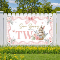 thumbnail image 5 of Pastel Style Bunny Birthday Banner for Kids Spring Easter Party Decoration, 5 of 8
