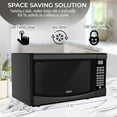thumbnail image 3 of RCA 0.7 Cu. Ft. Microwave Oven - Small Microwave Oven Compact Microwave Ovens for Small Spaces, Countertop, Apartment 700 Watt Microwave - Black, 3 of 8