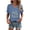 C-Blue186, variant on DHFJKG Short Sleeve Graphic Tee Women Dandelion Flower Print Crew Neck Loose Fit T Shirt Casual Daily Wear Soft Tops