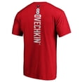thumbnail image 3 of Men's Alexander Ovechkin Red Washington Capitals Playmaker T-Shirt, 3 of 3