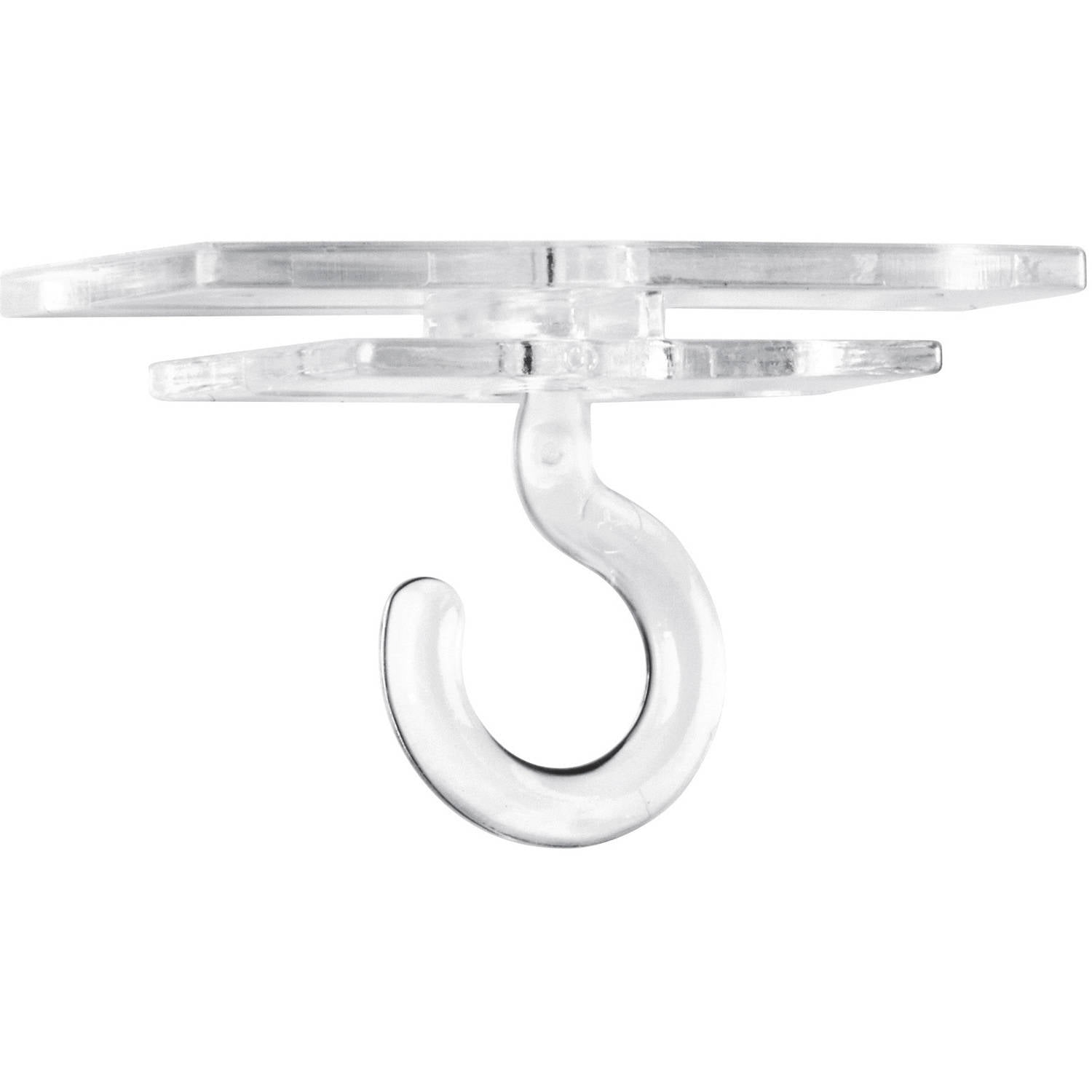 Command Party Ceiling Hooks Clear 3 Hooks 4 Strips Pack