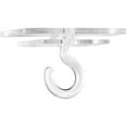 thumbnail image 2 of Command Party Ceiling Hooks, Clear, 3 Count, 4 Strips, 2 of 3
