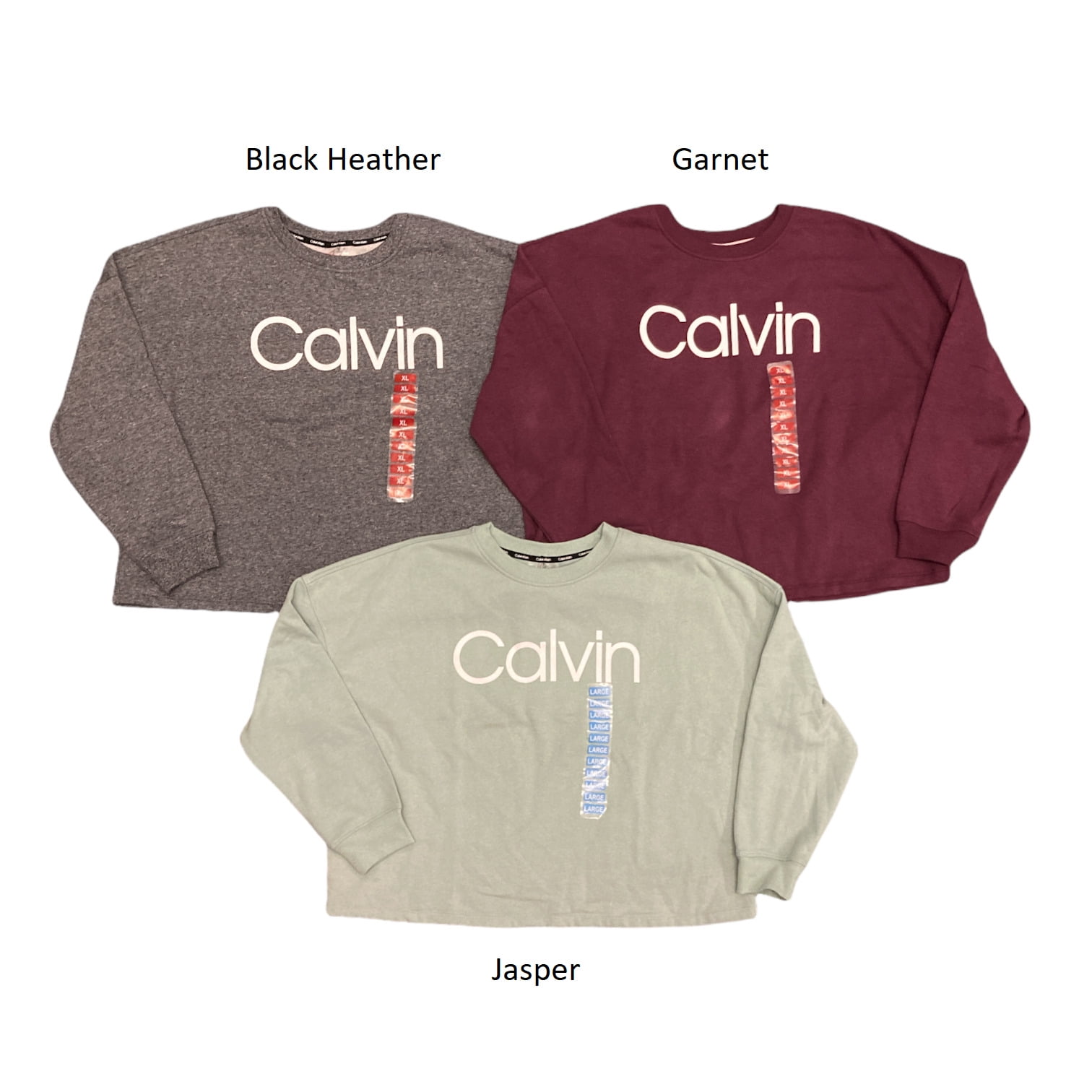 Zin Keuze ontwikkelen Calvin Klein Women's Relaxed Fit Logo Drop Shoulder Fleece Pullover  Sweatshirt (Black Heather, S) - Walmart.com