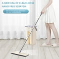 thumbnail image 4 of Mop and Bucket Set 48 Inch Adjustable Microfiber Flat Mop with Stainless Steel Handle and 6 Reusable Mop, 4 of 8