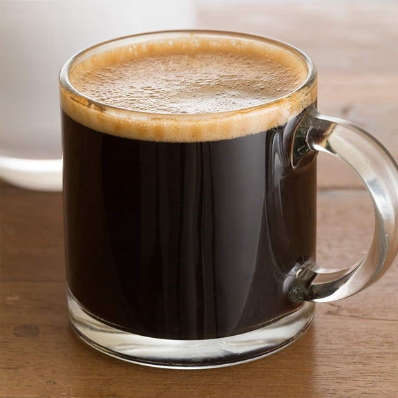 Glass Mugs 12 oz, Clear Coffee Mugs With Handle 350ml