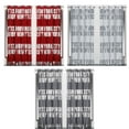 thumbnail image 2 of Set of 2 Blackouts Window Curtain Panel NEW YORK CITY with Grommets, 2 of 3