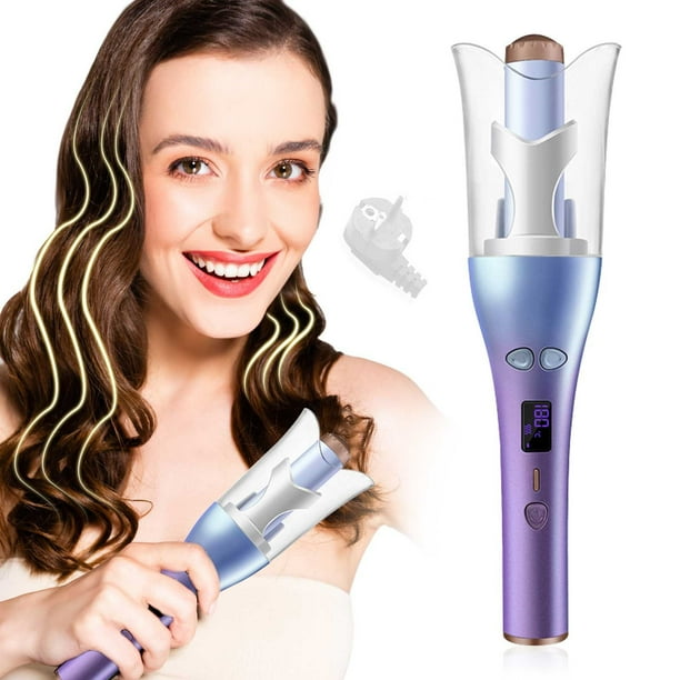 Auto Hair Curler Automatic Curling Iron Wand With Large Rotating Barrel