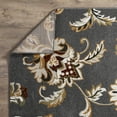 thumbnail image 6 of Loomaknoti Ohanzah Ostorn 5' x 7' Gray Floral Indoor Area Rug, 6 of 9