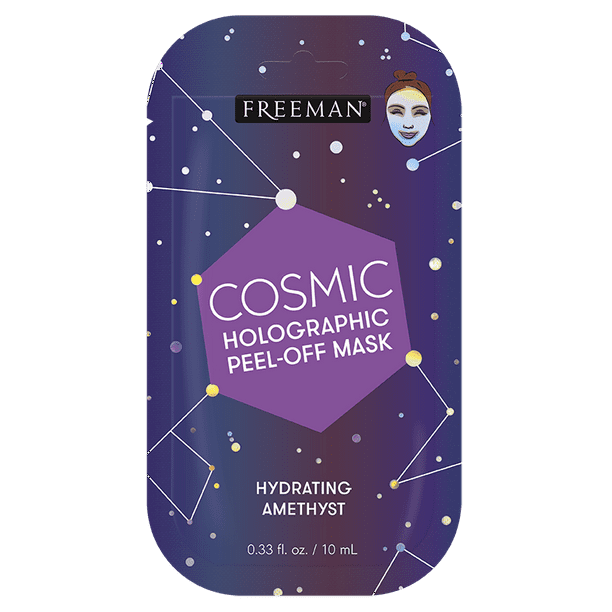 Freeman Cosmic Holographic Peel Off Face Mask Walmart Com