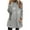 Gray, variant on hotojiny Winter Warm Tops for Women Lounge Fleece Fuzzy Soft Pullover Shirts Comfy Long Sleeve Tops with Pockets