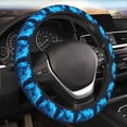 thumbnail image 5 of Susaid Wolf Print Elastic Car Steering Wheel Cover, 15 Inches Breathable Vehicle Steer Wheel Protector, Universal for SUV, Truck, 5 of 6