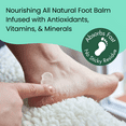 thumbnail image 5 of MONA Brands Deodorant Moisturizing Foot Cream for Cracked Heels with Shea Butter, Eucalyptus & Lemon, 2 oz, 5 of 8