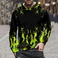 thumbnail image 4 of Hoodies for Men Y2k Tie-Dye Pullover Hoodies Drawstring Long Sleeve Casual Sweatshirt Jacket with Pockets XXXL, 4 of 9