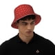 thumbnail image 4 of Balery Red White Snowflakes Sombreros para el sol para hombre y mujer, sombrero de pescador con UPF 50+, 4 of 6