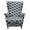 #2, variant on DONGPAI Stretch Wingback Chair Cover Printed Wing Chair Slipcovers Furniture Cover 1-Piece Super Stretch Modern Style Pattern Soft with Elastic Bottom