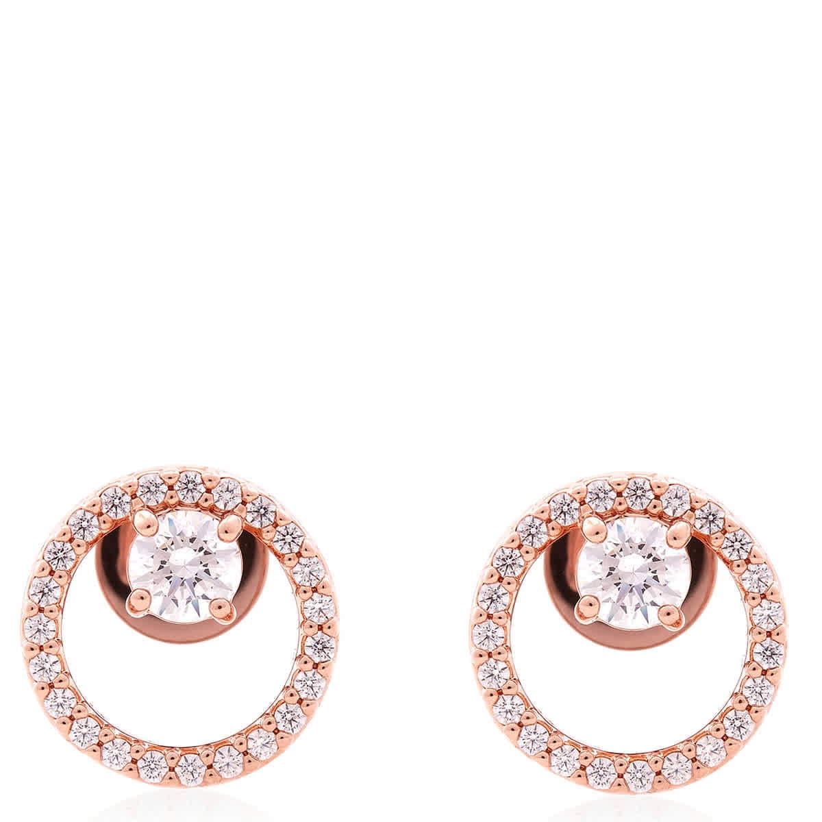 Swarovski Lifelong Heart Crystal Drop Earrings, Sparkly White