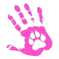 thumbnail image 2 of Meitianfacai Funny Handprints And Dog Sole Of The Foot Vinyl Cars.Auto Parts Sticker, 2 of 5