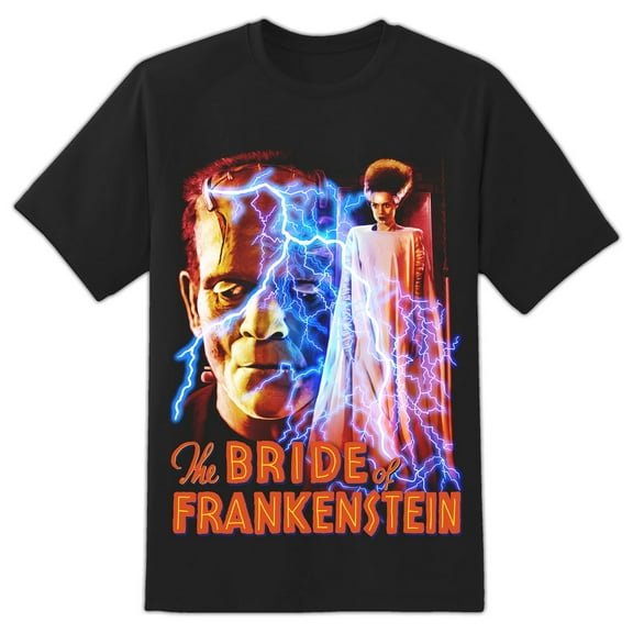 Rock Rebel Men's Bride of Frankenstein Poster T-Shirt Black Large