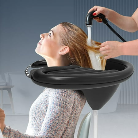 YaoHui Portable Tray,Black,Portable Sink, Home Shampoo Basin, Hair Wash Basin, Inflatable Hair Wash Basin, Home Head Wash Bed Basin | Walmart Canada YaoHui Portable Tray,Black,Portable Sink, Home Shampoo Basin, Hair Wash Basin, Inflatable Hair Wash Basin, Home Head Wash Bed Basin | Walmart Canada