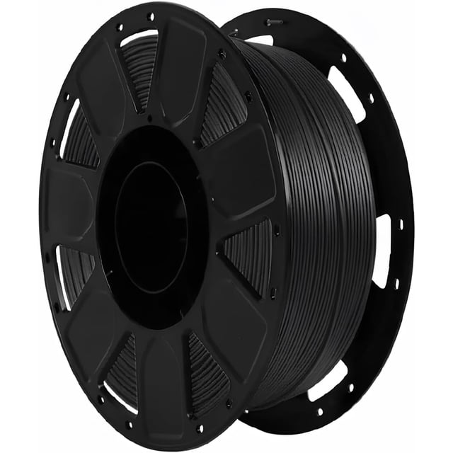 Creality3D Ender PLA 3D Printer Filament - 1.75mm High Quality Biodegradable Material PLA for Smooth High Speed Printing - Reliable Feed - Strong Adhesion | 1kg Spool (Black)