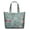 Vintage, variant on Large Capacity Travel Tote Bag with Kawaii Donut Cake Prints Lightweight Weekender Bag Featuring Colorful Dessert Coffee Designs for Travel Daily Use