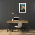thumbnail image 3 of Vintage Apple Collection 17x24 White Modern Wood Framed Museum Art Print Titled - Avignon, 3 of 4