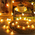 thumbnail image 1 of Outdoor String Lights Waterproof Battery-Powered Glare Free Energy-saving High Brightness Decorative Lamp Plastic Mini Bulb Style Outdoor Party LED Fairy Lights for Home, 1 of 8