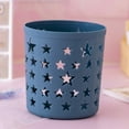 thumbnail image 5 of D-GROEE Plastic Pen Holder Stand,Cup for Desk Hollow Stars Pattern Holder, Desk Accessories Holder,Durable Desktop Organizer Pencil Holder Ideal Gift for Office Home, 5 of 6