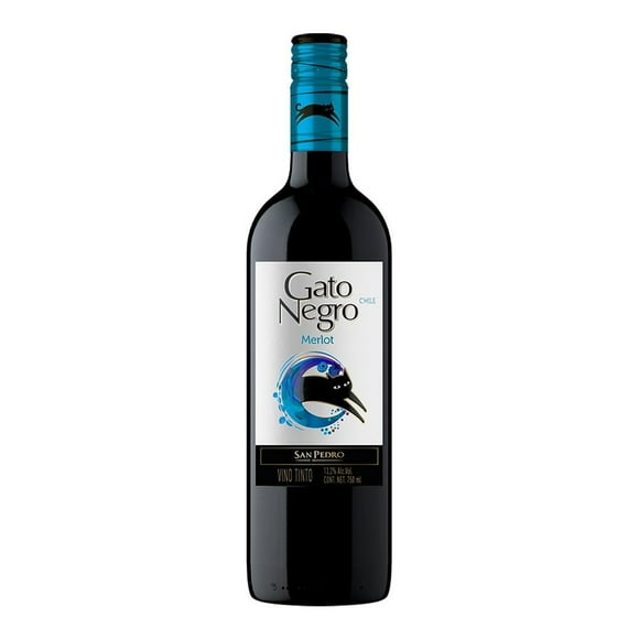 Vino Tinto Gato Negro Merlot 750 ml