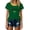 Z-Green109, variant on Womens Brazil Soccer Tshirts Short Sleeve International Football T-Shirts for Women Casual Crew Neck Brazil Flag Graphic Y2K Breathable Athletic Tops