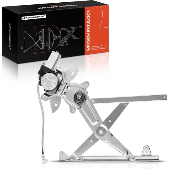 A-Premium Power Window Regulator with Motor Compatible with Toyota Camry 1997-2001 Front Right Passenger Side