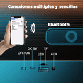 thumbnail image 5 of Barra De Sonido Bloosom  Para Pc Tv Bocinas Inalámbrica Bluetooth Rgb Negro, 5 of 5