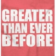 thumbnail image 2 of Greater Than Ever Before Motivational Unisex Plus Size Graphic Tee Brisco Brands 3X, 2 of 6