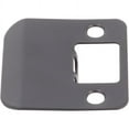 thumbnail image 2 of Round Corner Extended Lip Strike Plate, 2-1/4" x 1-1/2", (2" Overall Length), Matte Black by Stone Harbor Hardware, 2 of 4