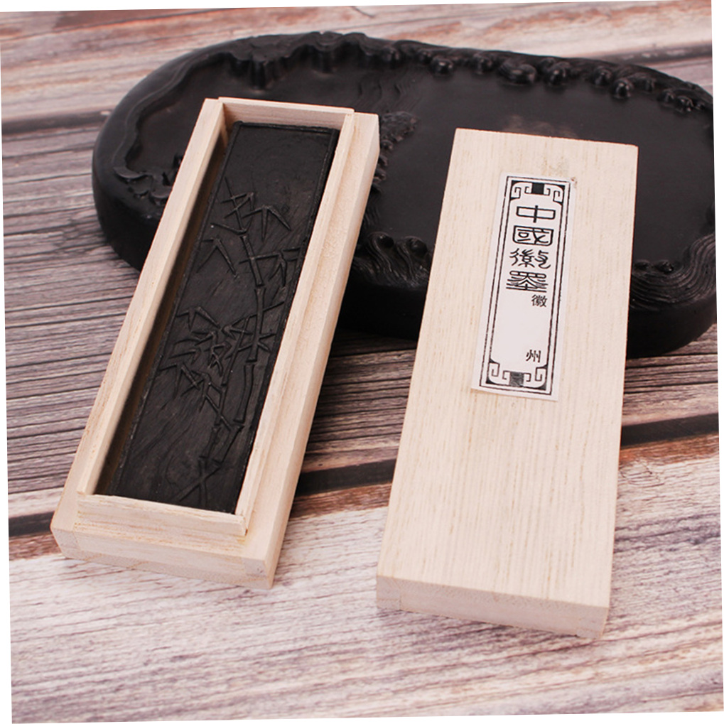 ELAYARD Traditional Chinese Ink Stick Set, Black Ink Block for Painting, Writing, and Art Projects