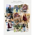 thumbnail image 5 of Women's Maternity Nursing Tops Hoodie Fleece Breastfeeding Shirts Clothes, 5 of 6