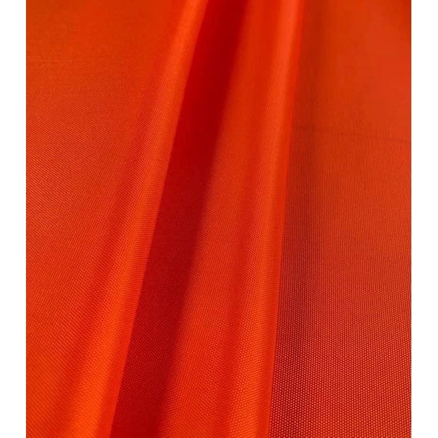 Tela de nailon balístico naranja 420D de 150 cm, resistente al agua