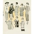 thumbnail image 3 of Anonymous 15x17 Black Modern Framed Museum Art Print Titled - Delineator V104 Pl25 (1924), 3 of 5